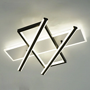 PALLA 110W 3S-APP-500x460x80-BLACK/WHITE/CLEAR-220-IP20