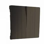 Набор клавиш для выключателя двухклавишного / WL12-SW-2G-CP бронзовый