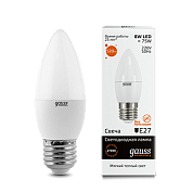 Gauss LED 8w-2700-E27 свеча