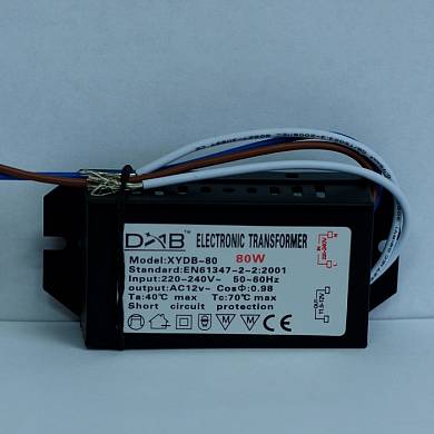 тр-р 80Вт. 220V. на 12V.