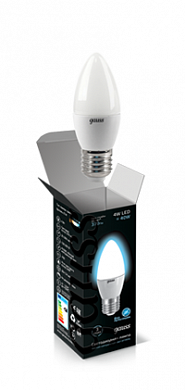 Gauss LED 4w-4100-E27 свеча