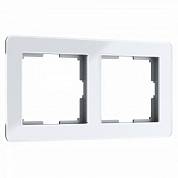 Рамка на 2 поста / W0022701 белый