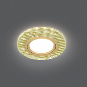 BL080 Gu5.3 LED 2700K золотые нити/золото