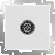 Розетка ТВ проходная / WL01-TV-2W белая