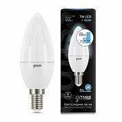 Gauss LED 7w-4100-E14-S step dimmable свеча дим.